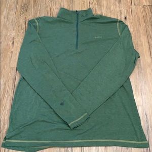 Orvis Lightweight 1/4 Zip Pullover Shirt Size L